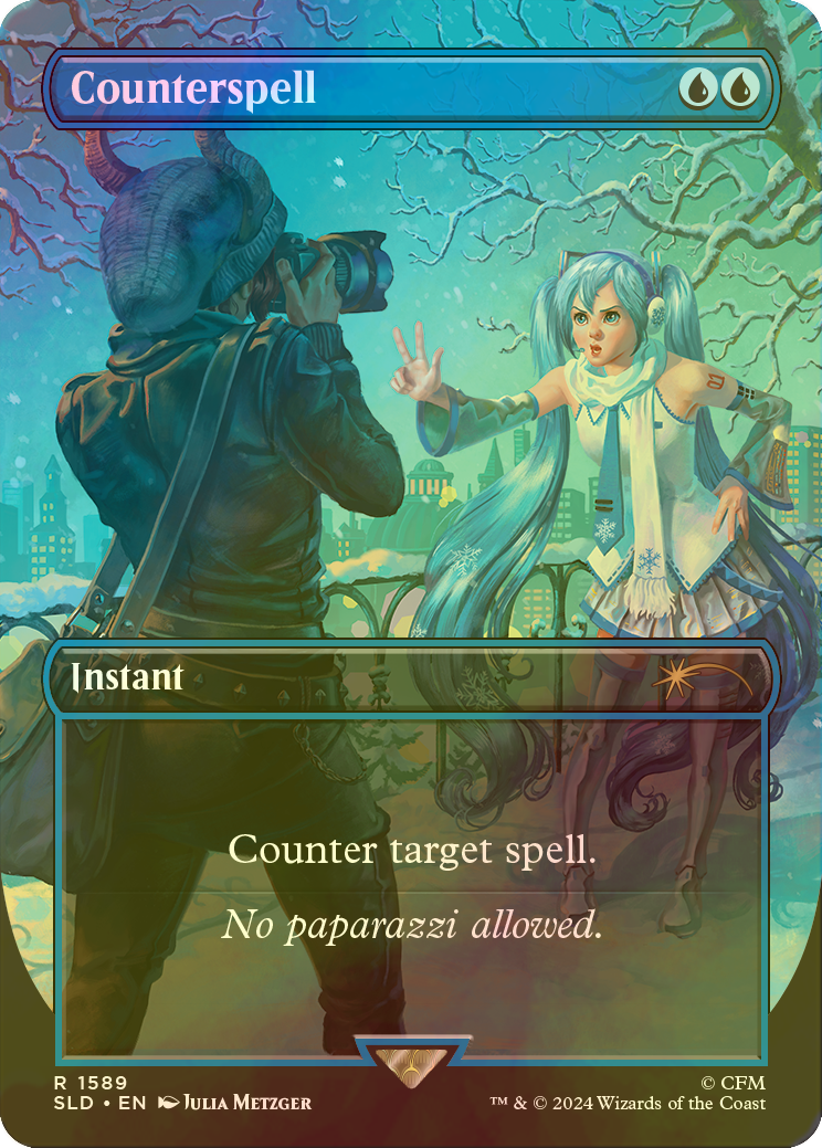 MTG Counterspell No.1589 English Secret Lair FOIL | eBay