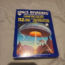 Space Invaders Atari 2600 CIB Game 1980 Complete w/ Manual SHIPS FAST