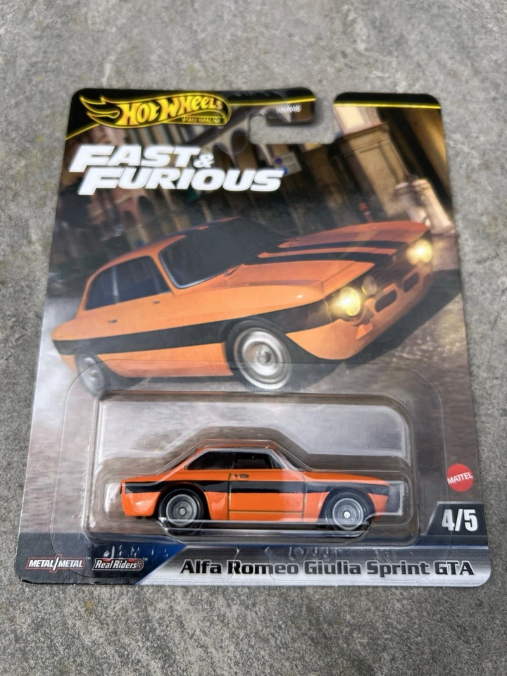 Hot Wheels Premium Fast & Furious Alfa Romeo Giulia Sprint GTA