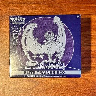 SEALED Pokémon TCG: Sun & Moon Elite Trainer Box (Lunala) (See Description)