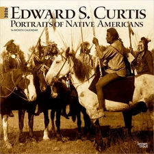 Edward S. Curtis | Portraits of Native Americans | 2026 12x24" Wall Calendar