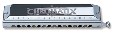 Genuine Suzuki SCX-64 Chromatic Harmonica 16 Holes 64 Sounds Standard JAPAN NEW - Image 1 of 2