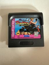 Virtua Fighter Animation Sega Game Gear Cartridge