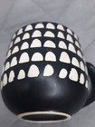 The Old Pottery Company Black W/ White Dots Abstract Ceramic Coffee Mug 16 oz — photo 7