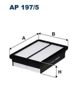 Filtron Luftfilter AP 197/5 FüR Hyundai