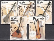 Espagne II Centenaire Courrier 2012 Edifil 4710/14 Usagé