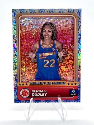 Kendall Dudley 2024 Topps Chrome McDonald's McFlurry Refractor #52 UCLA