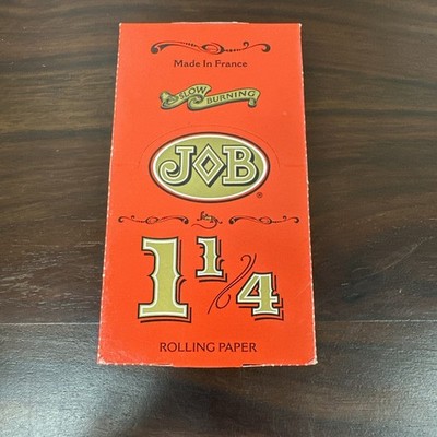 JOB ORANGE 1 1/4 Cigarette Papers- 24 Count Box