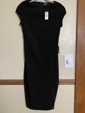 Express Dress Black, XS, Straight Line, NWT