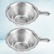  2 Pcs Printer Parts and Accessories Funnel Filter with Screen Resin