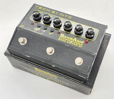 ベース SansAmp BASS D DI TECH 21 NYC Tech 21 NYC Sansamp Programmable Bass Driver DI Pedal