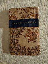NEW Ralph Lauren ANDERSON King size pillow sham - paisley, neutral