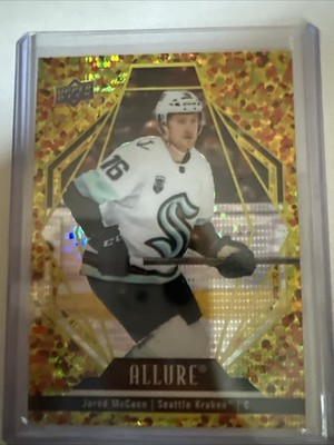 2022-23 Upper Deck Allure #20 Jared McCann Gold Glitter Bomb /199