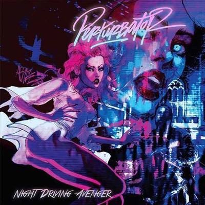 PERTURBATOR NIGHT DRIVING AVENGER [''FROSTED'' CLEAR VINYL] NEW LP