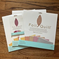 3 We R Memory Keepers Foil Quill 12"X12" Foil Sheets 15/Pkg Shining Starling NEW