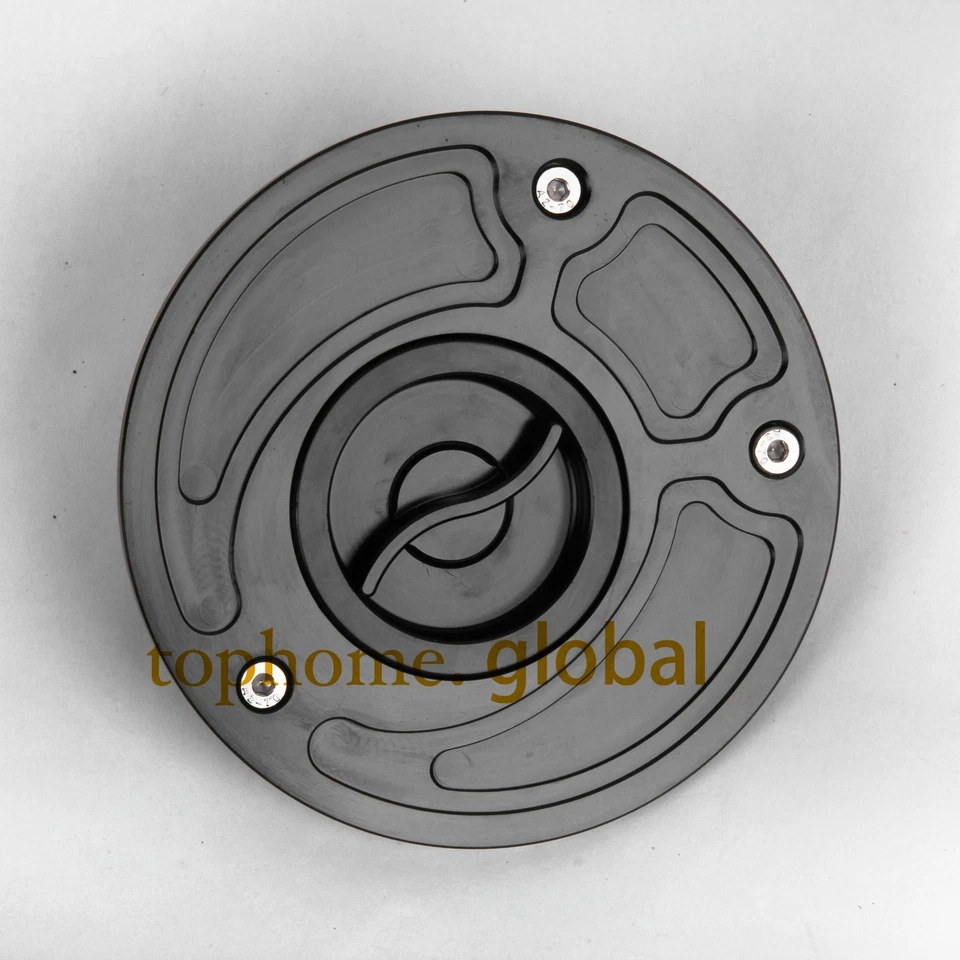CNC Fuel Gas Cap For Kawasaki ZX6R 00-09 ZX6RR 03-06 ZX9R 00-03 ZX10R 04-09 US Foto 4 de 4