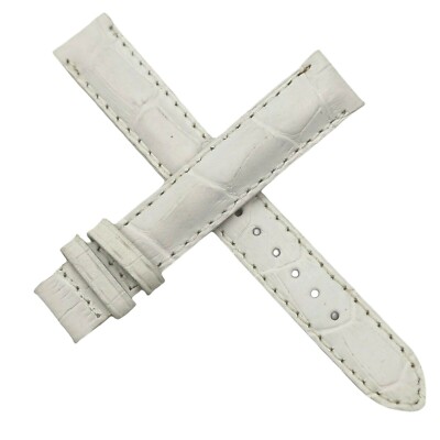 CONSUL - 15 MM GENUINE LEATHER - NEW / NOS OEM - STRAP BAND BRACELET SWISS WATCH