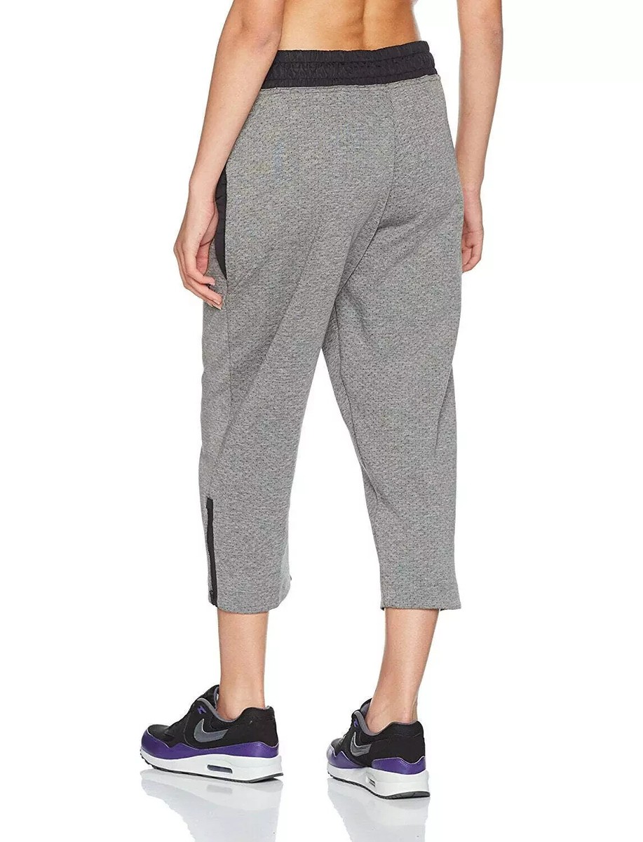 Nike Tech Fleece Cropped Sneaker Pants Women's Size Small, Gray