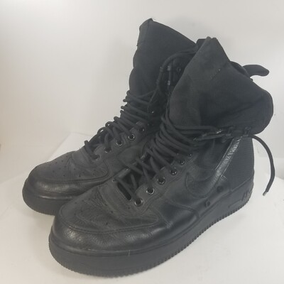 Nike SF Air Force 1 Triple Black Size 10 Mens Special Forces 2017 864024-003 AF1 | eBay