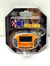 Casino Slot Machine Game Excalibur Electronic Game Handheld Key Chain New in Box