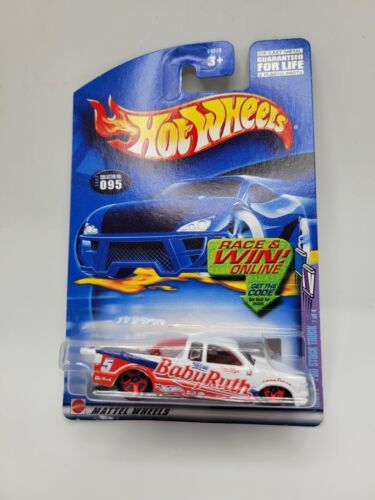 2001 Hot Wheels #95 -Sweet Rides Series- CHEVY PRO STOCK TRUCK *BabyRuth - Picture 1 of 4