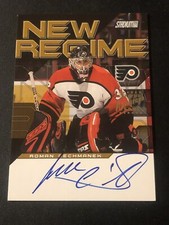 2001-02 Stadium Club New Regime Auto #NRARC Roman Cechmanek