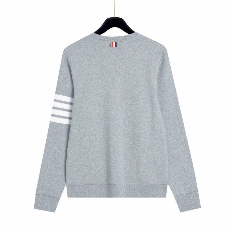 Felpa girocollo Thom Browne donna casual con cappuccio