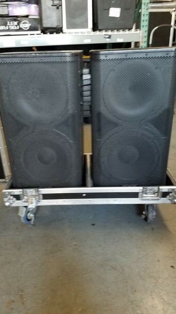 used qsc powered speakers