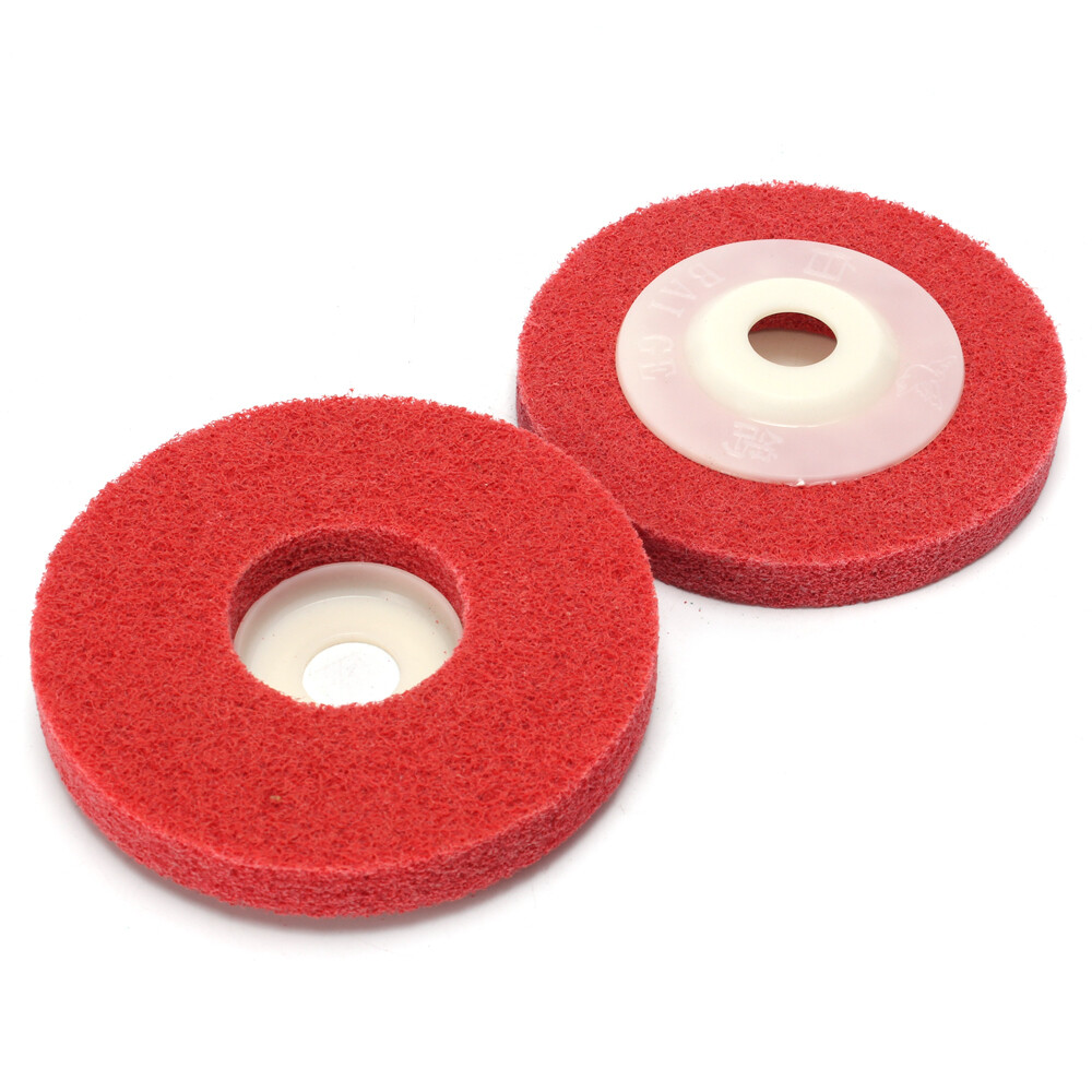 4 Inch Nylon Fiber Angle Grinder Disc Buffing Polishing Wheel for