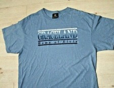 Graceland Home of Elvis Mens Official T-shirt XL cotton blend blue