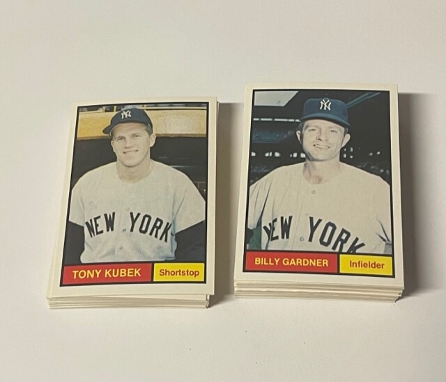 1982 Renata Glasso 1961 World Champions New York Yankees
