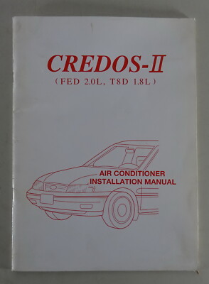 Workshop Manual Kia Credos / Clarus II FED 2.0L, T8D 1.8L Stand 1996