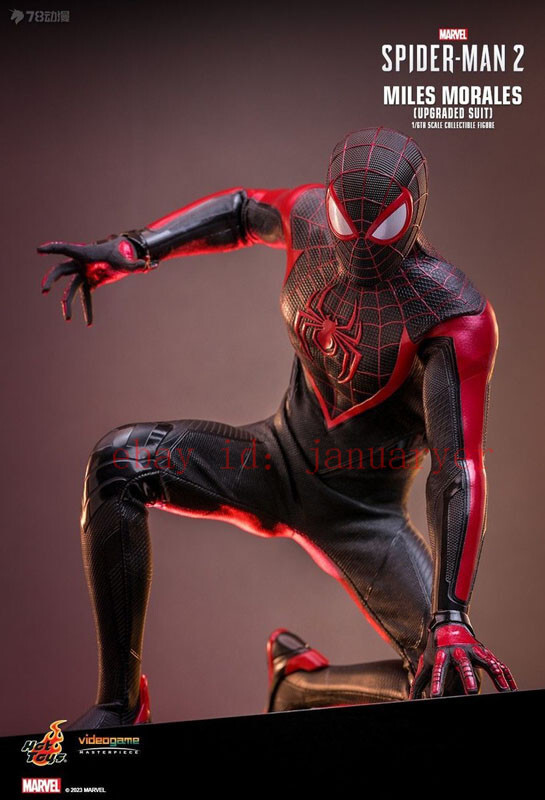 Hot Toys 1/6 Vgm55 Spider-Man 2 Miles Morales Upgraded Suit Action