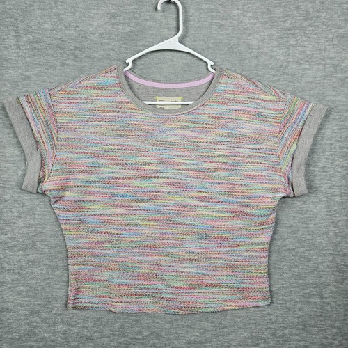 Saturday Sunday By Anthropologie Aphra Space Dyed Knit Top Size XS