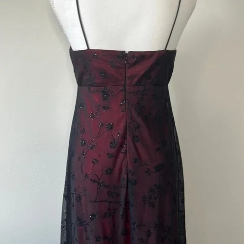 Vintage Gothic Prom Formal Gown Size 8 - Picture 8 of 12