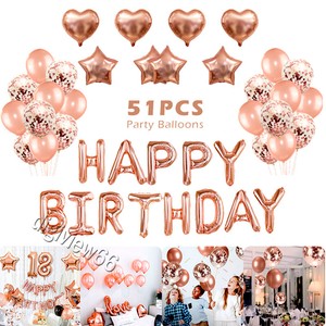 51 Matrimonio Festa Di Compleanno Palloncino Buon Compleanno Lettera Foil Balloon Baby Shower Ebay