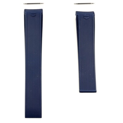 Blue rubber strap TAG Heuer Aquaracer FT6155 20mm