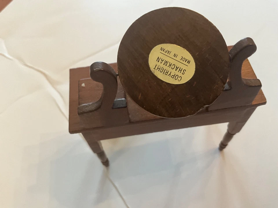 Raro Lote De Colección Shackman Casa de Muñecas Muebles Mesa Toudoir y Credenza En muy buena condición Foto 2 de 4