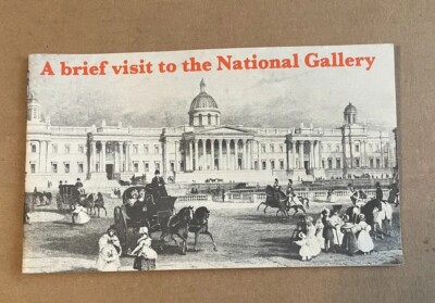 A BRIEF VISIT TO THE NATIONAL GALLERY London Museum Souvenir Travel Guide Book