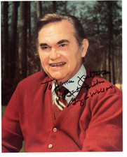 George Wallace Signed 8 x 10 Photo / Autographed Governor Alabama
