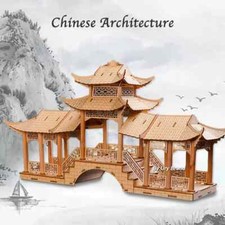 3D Wooden House Chinese Traditional Puzzle wi...