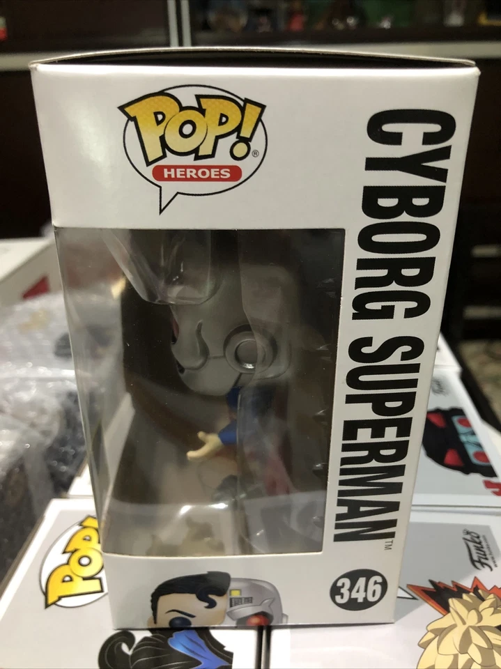FUNKO POP CYBORG SUPERMAN 346 summer convention 2020 - Immagine 2 di 4
