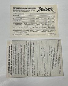 Atari Jaguar - Tempest 2000 - CIB+ Complete in Box, Manual Reg Card, Inserts