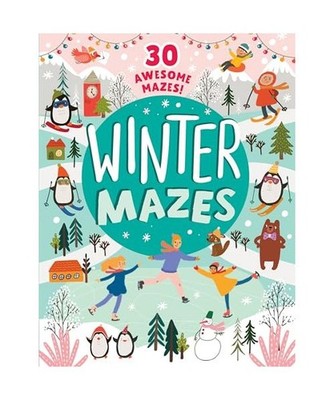 Winter Mazes: 30 Awesome Mazes!, Clever Publishing