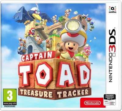 Nintendo 3DS - Captain Toad: Treasure Tracker FRA mit OVP