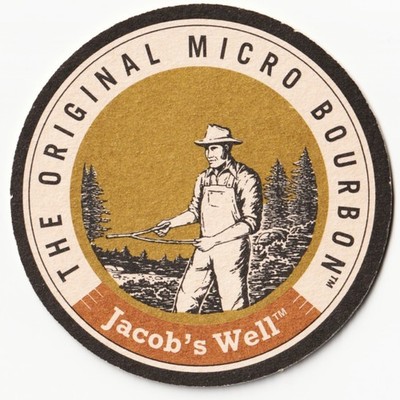 Jacob's Well  The Original Micro Bourbon  Bar Coaster