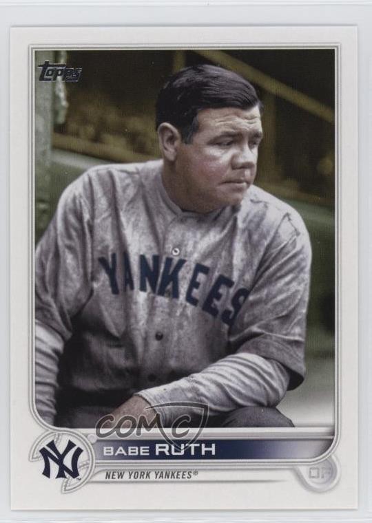 2022 Topps Update Legend Variation SP Legend Variation Babe Ruth #US3 HOF