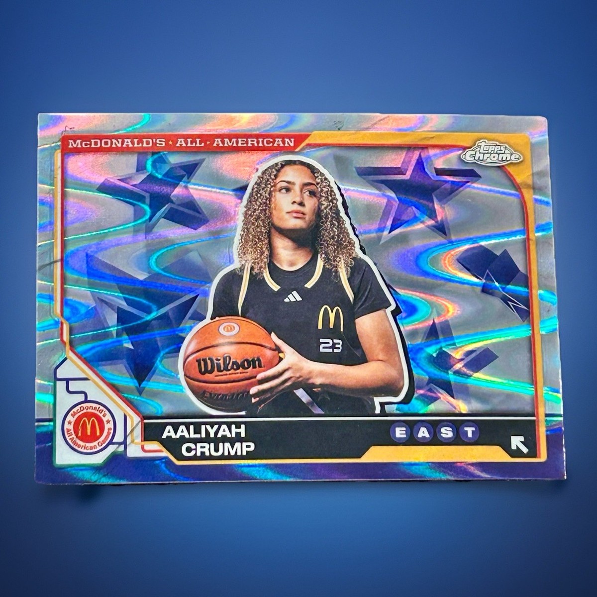 Aaliyah Crump Rookie Card RayWave Refractor 2025 Topps Chrome