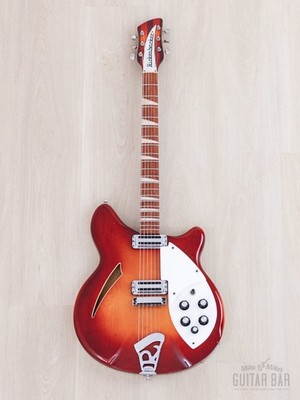 1968 Rickenbacker 360 Fireglo Vintage Semi-Hollow Guitar w/ Case