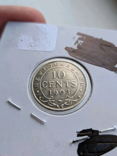 1903 Newfoundland 10 Cents — photo from the most recent tracked eBay sale